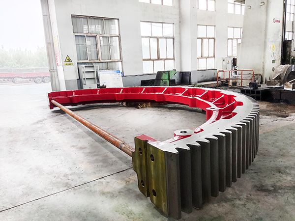 鑄鋼件廠家是怎么對大型鑄鋼件-大齒輪進行清理防止銹蝕的產(chǎn)生？