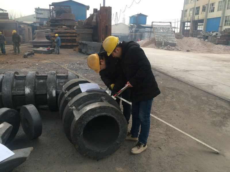 騰飛鑄鋼質檢檢驗現(xiàn)場