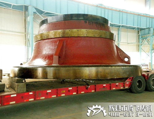 騰飛鑄鋼產品裝車發(fā)貨